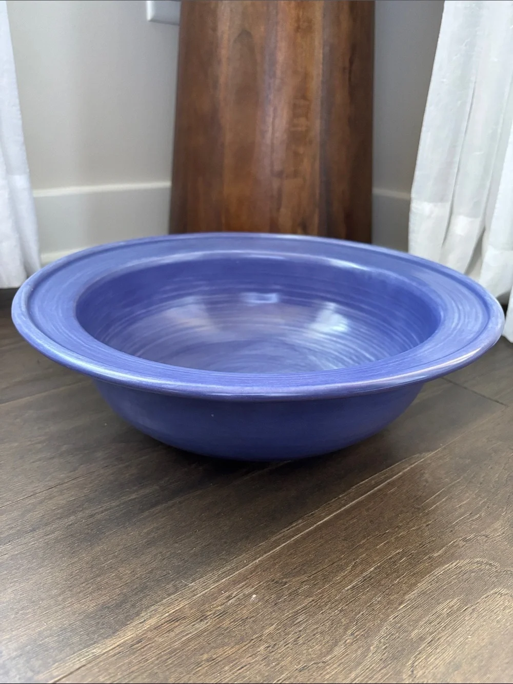 Pfaltzgraff Stonewash Blue Round Stoneware Serving Bowl - 13x4”